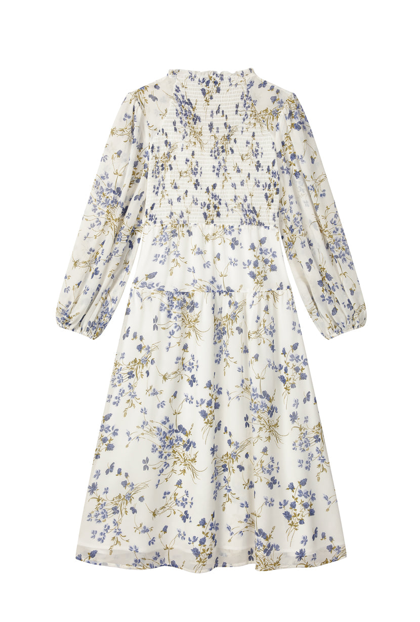 Ambrose Dress - Blue Floral