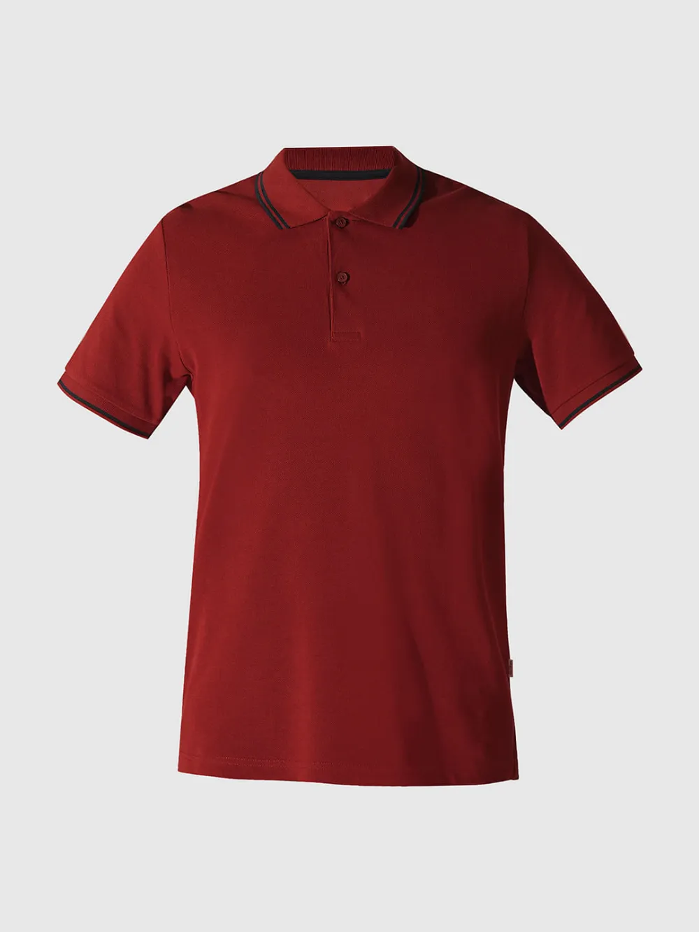 Green Embroidered Organic Cotton Polo