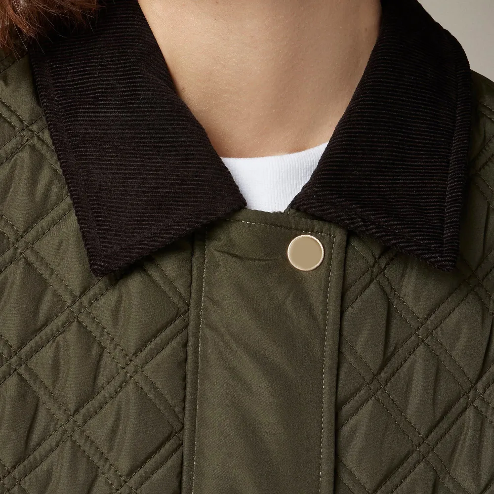 Quilted barn vest