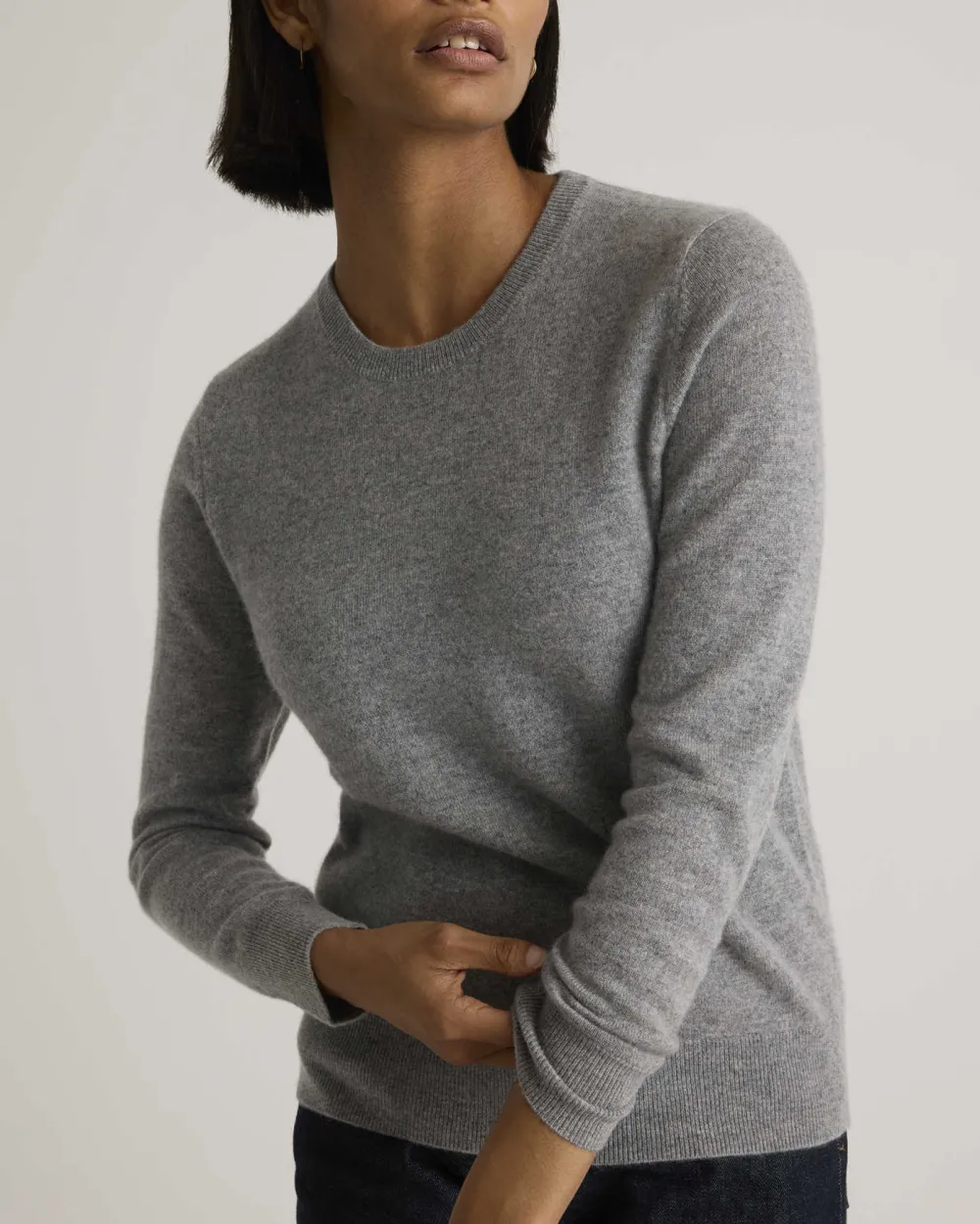 Casual Style Crewneck Sweater