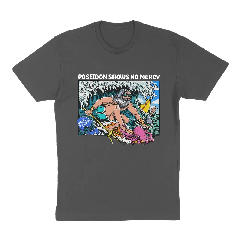 Poseidon Shows No Mercy T Shirt