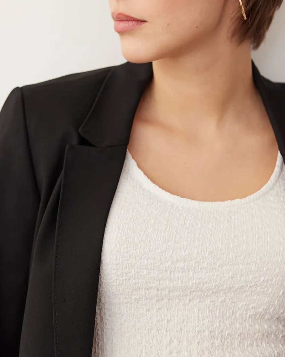 Structured Blazer - The Classic Stretch