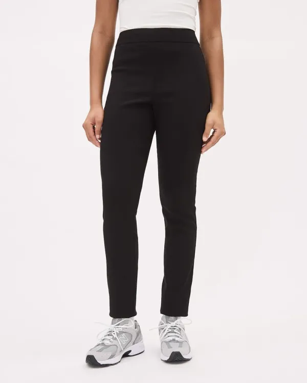 High-Rise Long Slim-Leg City Legging Pant