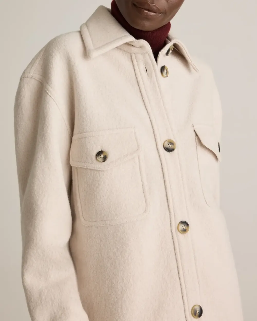 Oversize Long Shirt Jacket