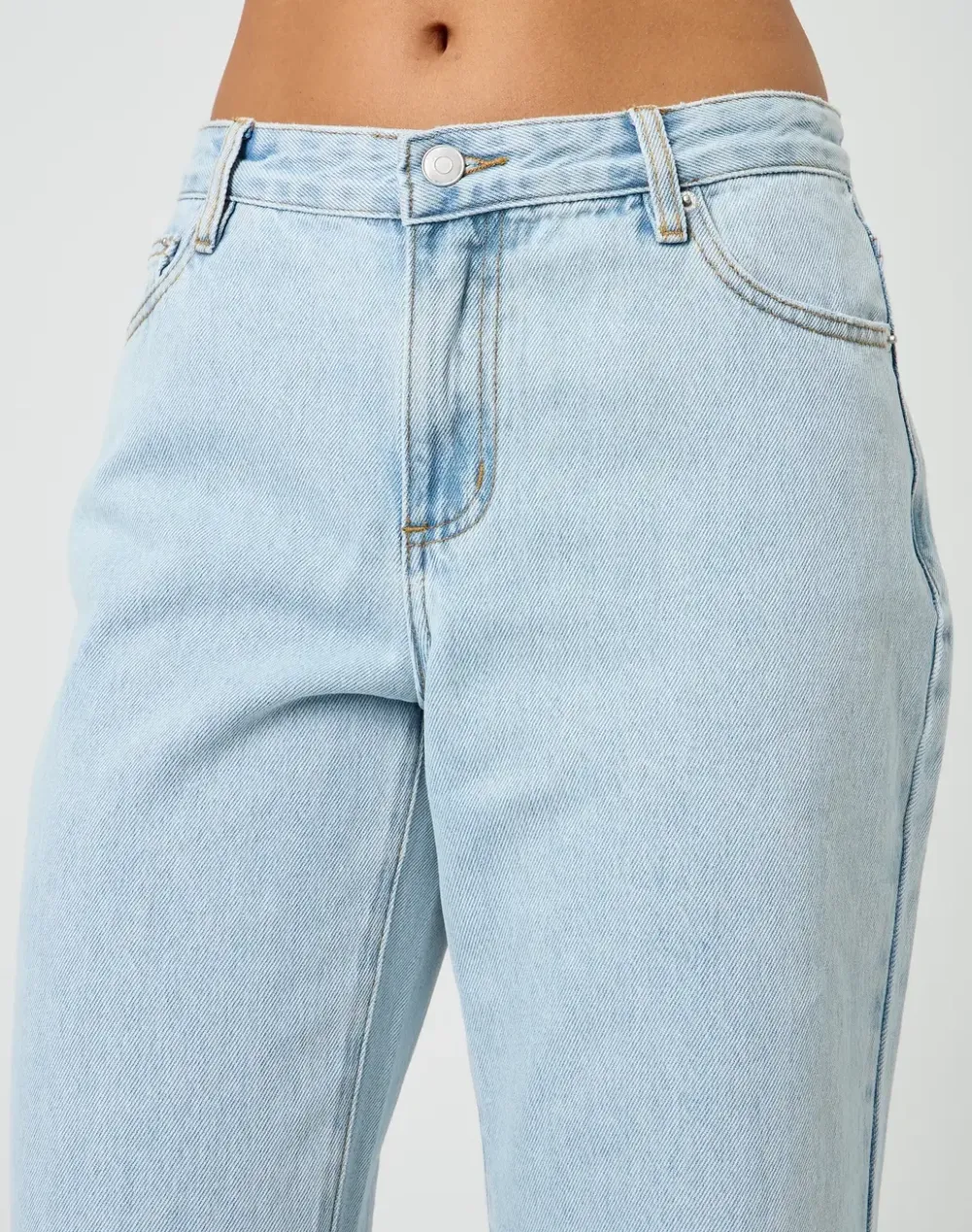 Low Rise Straight Leg Jean