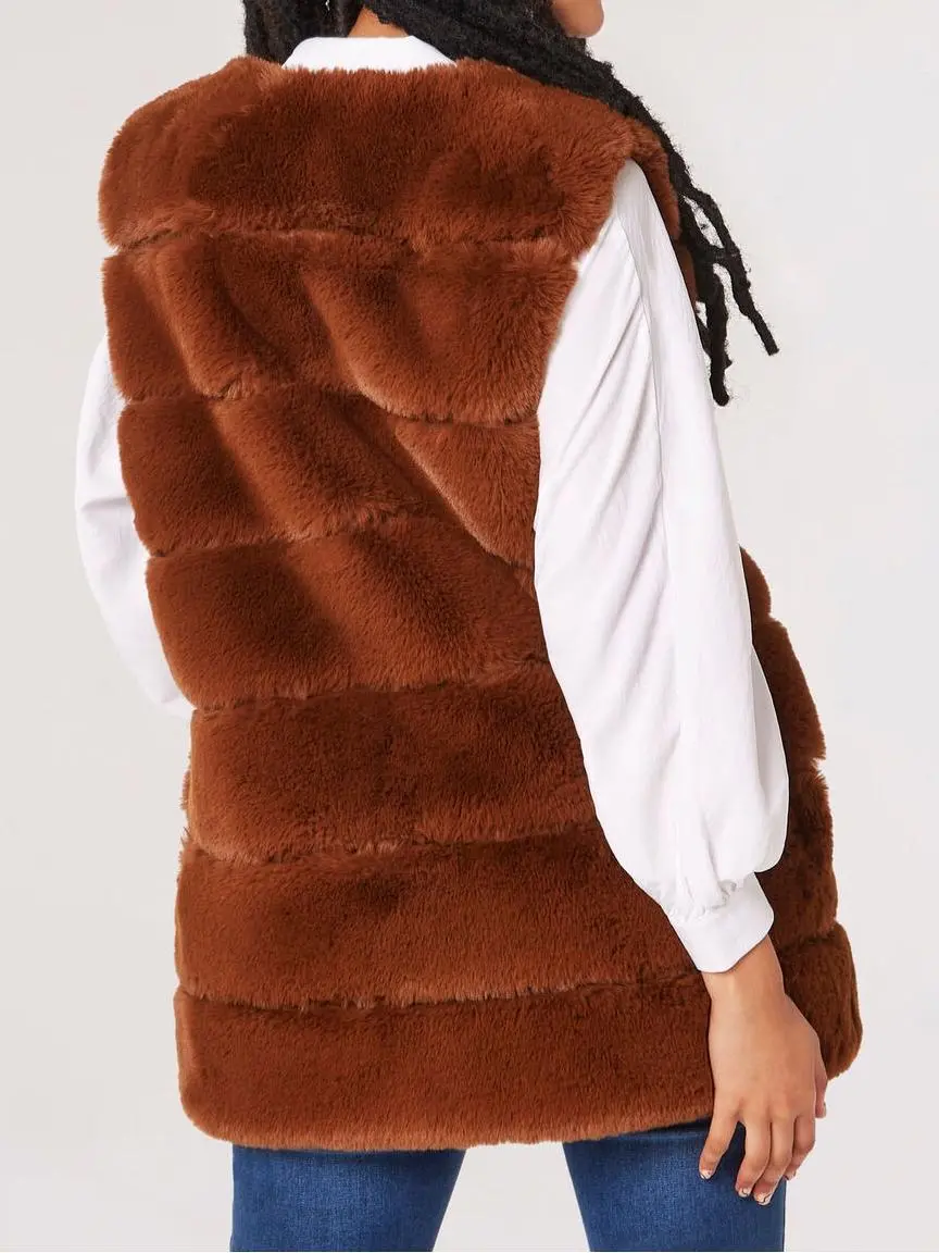 Soft Touch Faux Fur Gilet