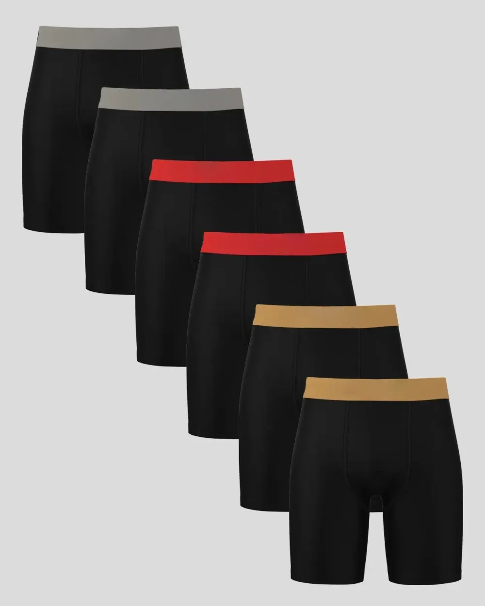 Solids 6 Pack - Chrome