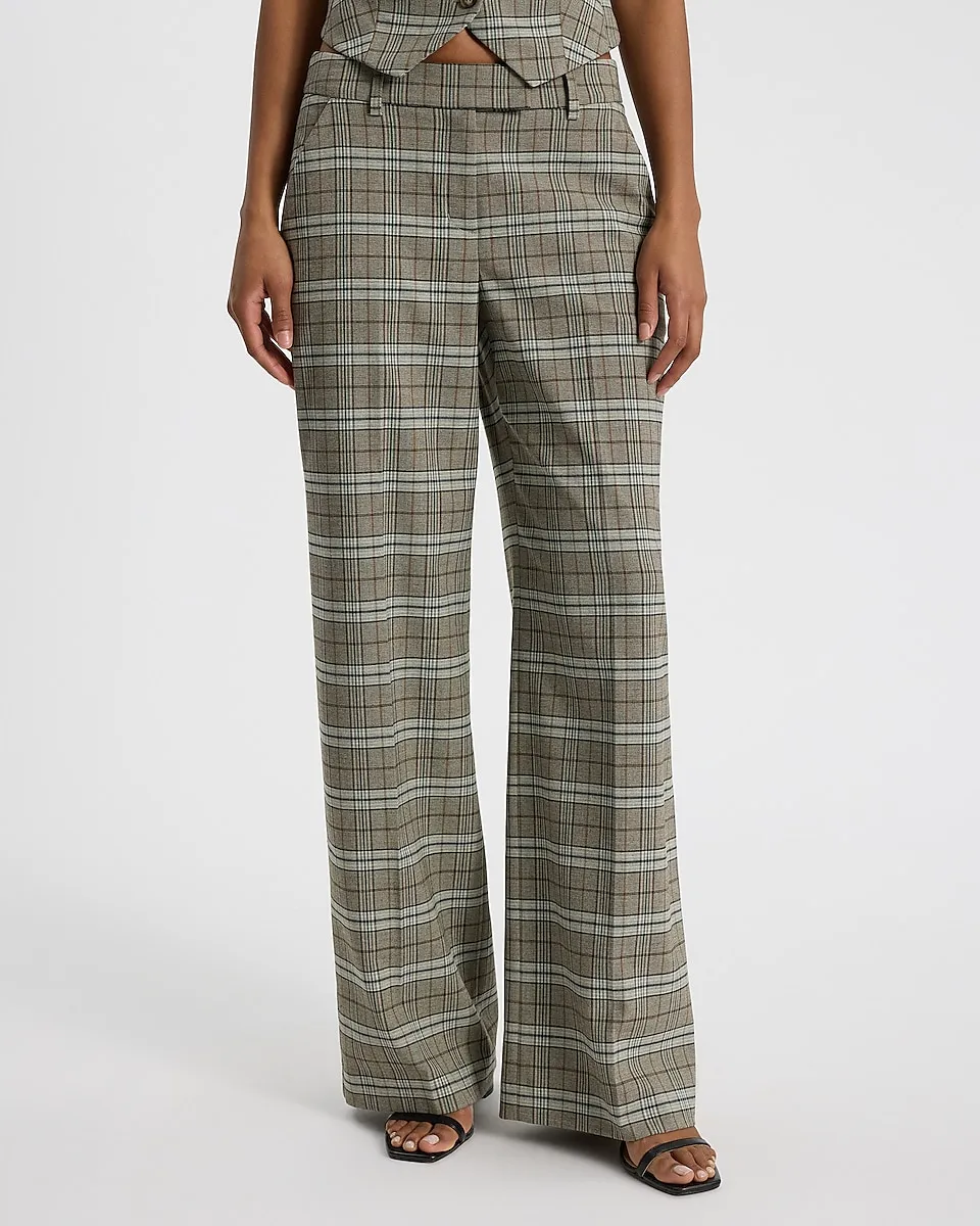 Editor Plaid Blazer Vest + Editor Plaid Relaxed Trouser Pant