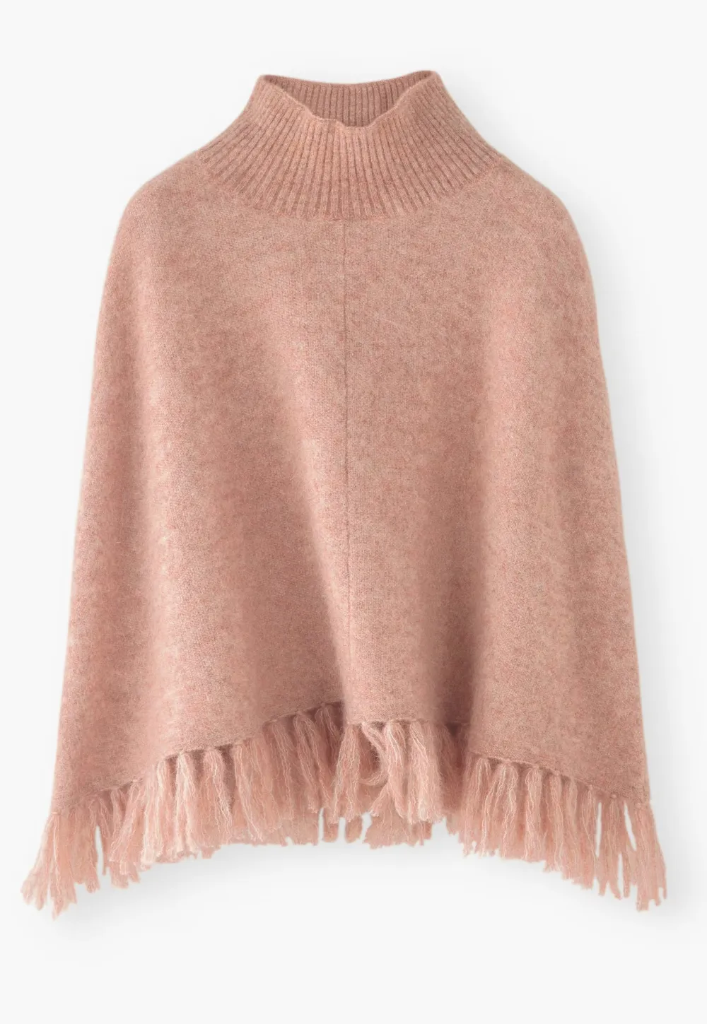 Tassel poncho
Mohair & merino wool blend