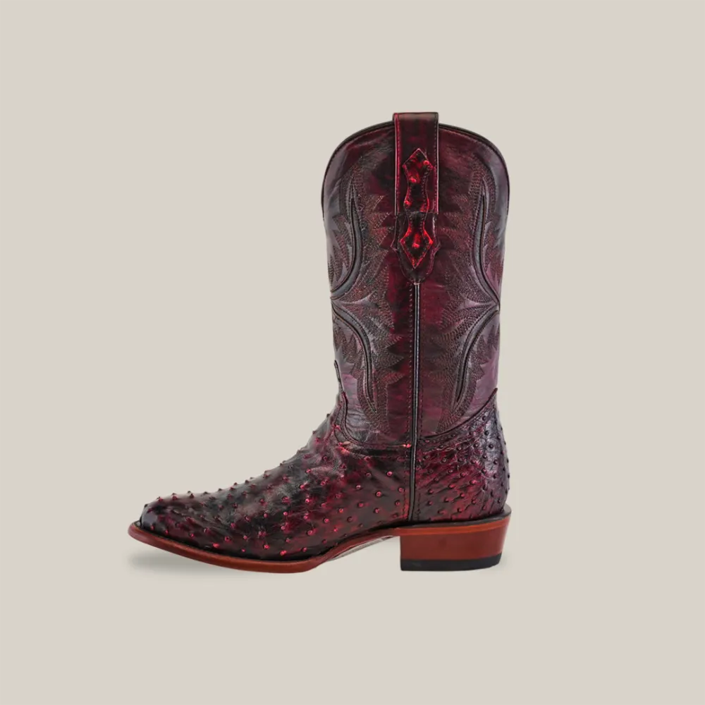 Black Cherry - Round Toe