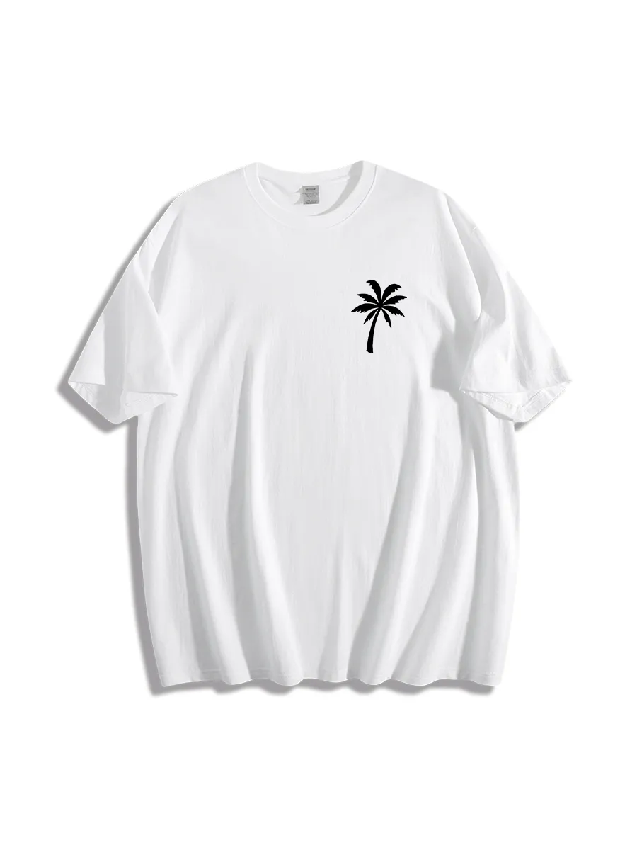 Summer Paradise Sunset Surf Beach Tee