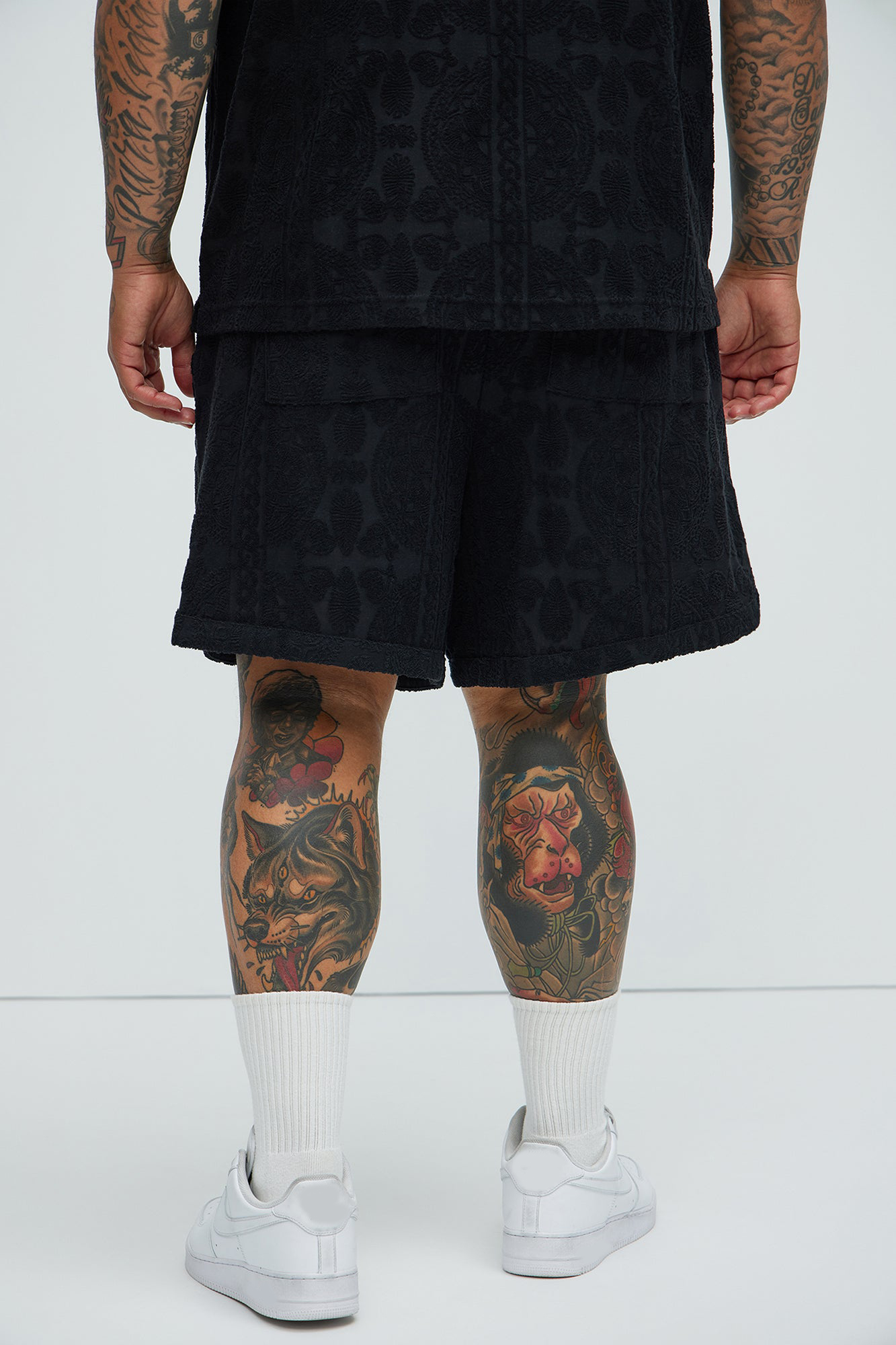 Link Textured Shorts