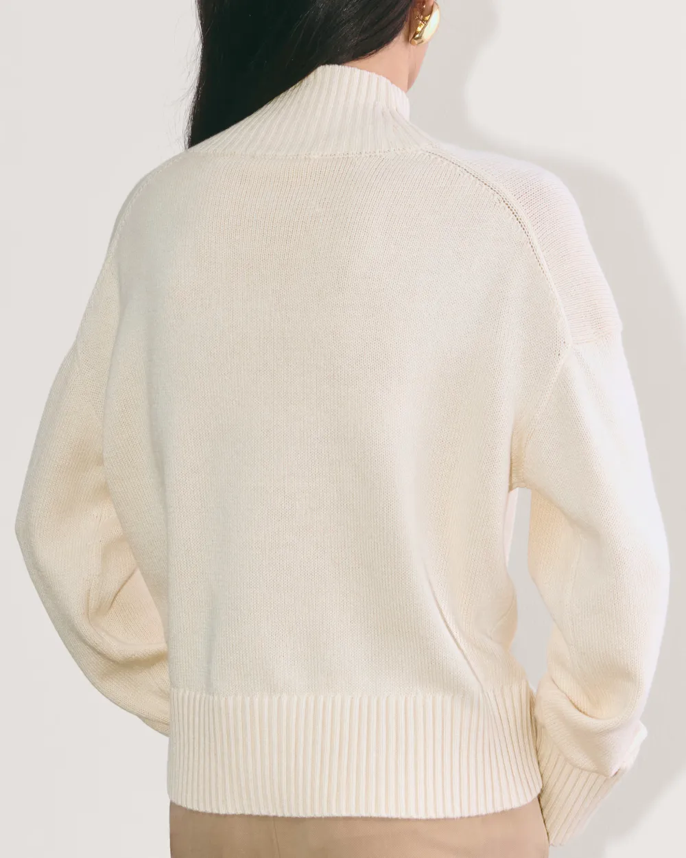 The Boxy Sweater in Everyday Cotton