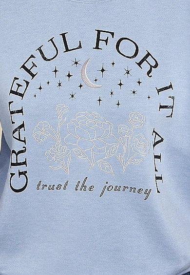 Grateful Relaxed Fit Sweatshirt