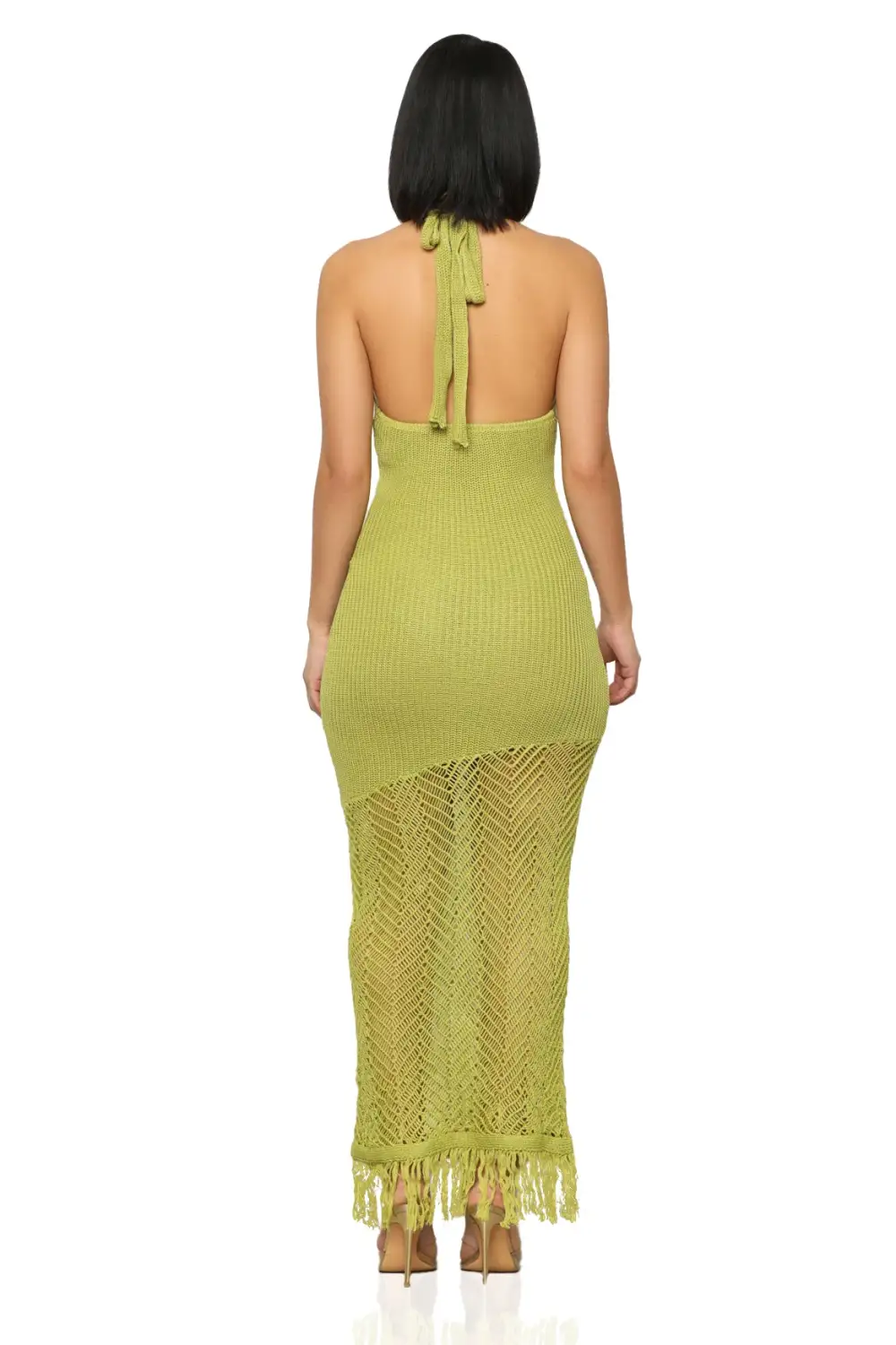 Golden Hour Crochet Maxi Dress