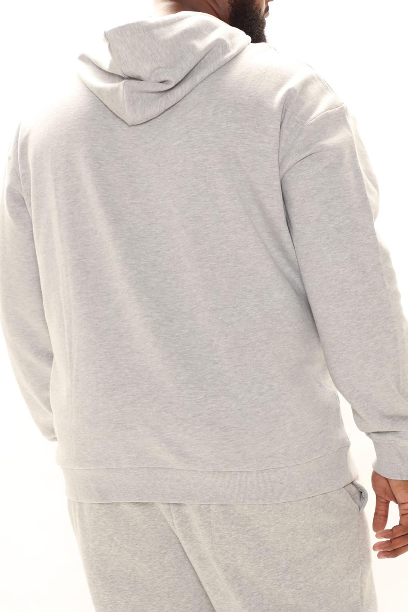 Slight Stretch Tyson Hoodie - Heather Grey