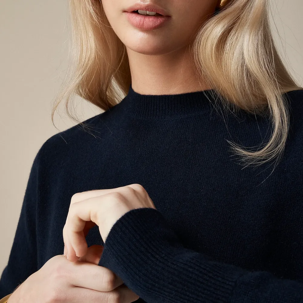 Cashmere classic-fit crewneck sweater