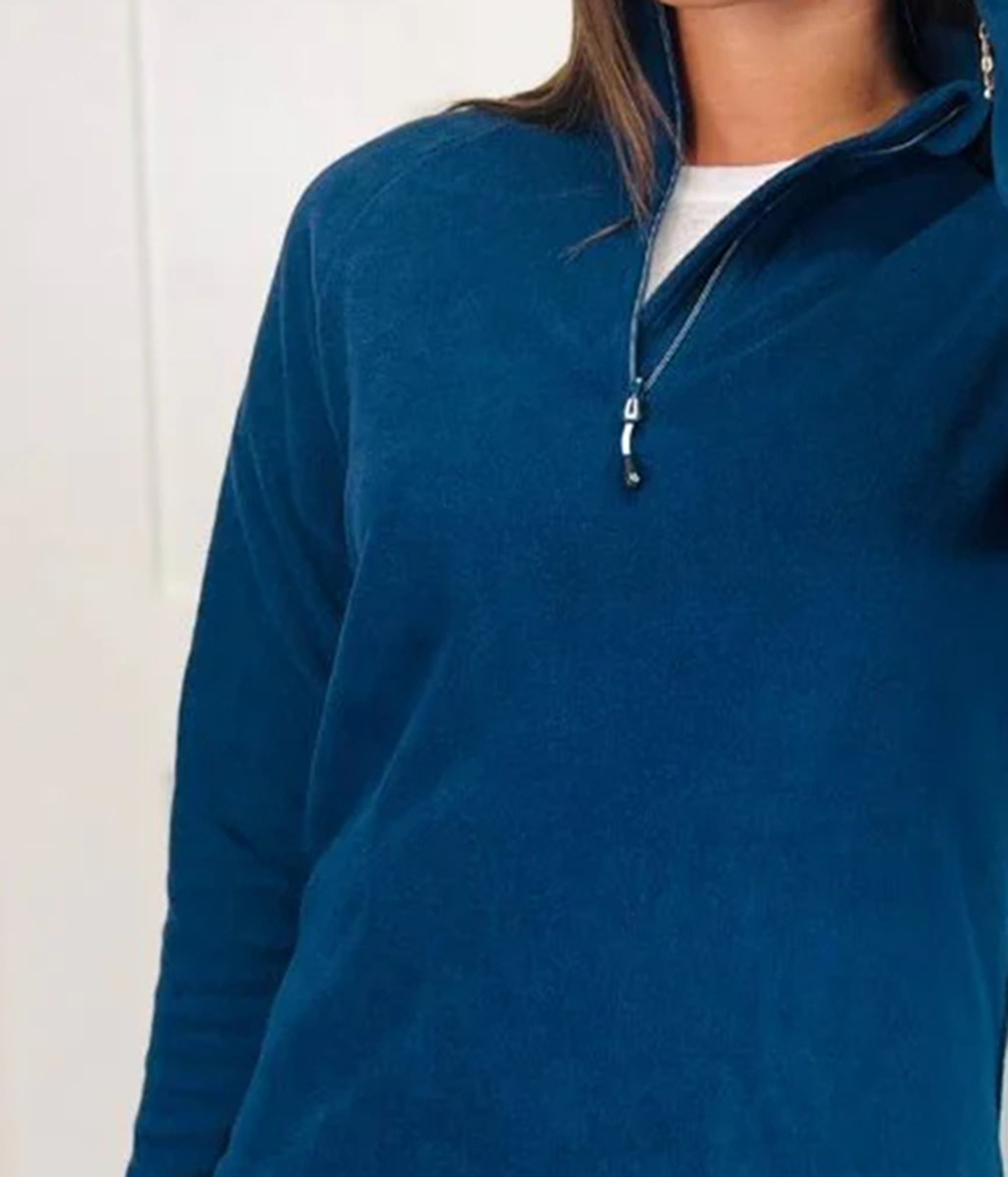 Blue Freeform Fleece