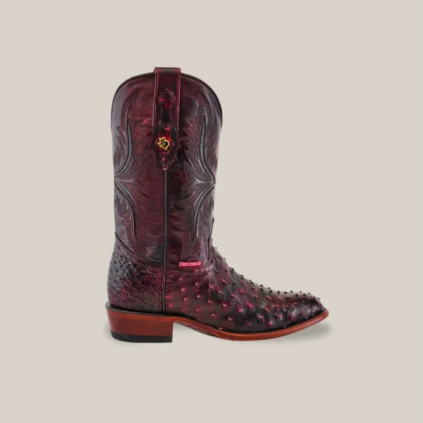 Black Cherry - Round Toe