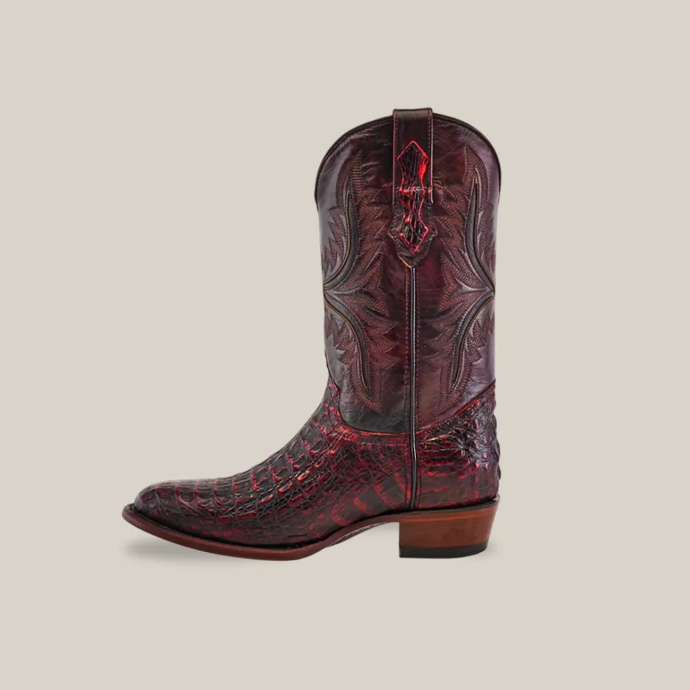 Black Cherry - Round Toe
