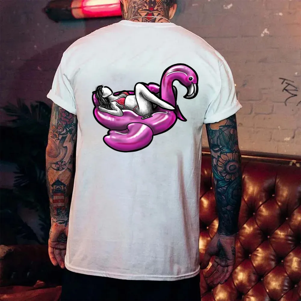 Pool Party Printed Men's T-shirt