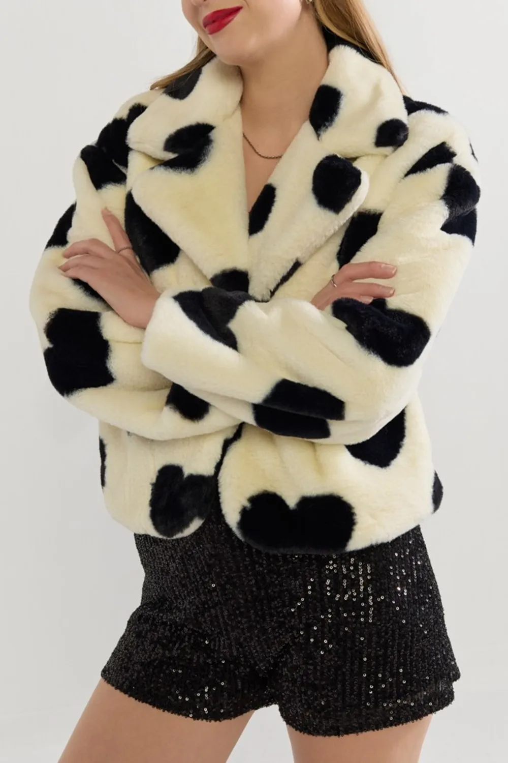 Isabelle All Heart Faux Fur Coat