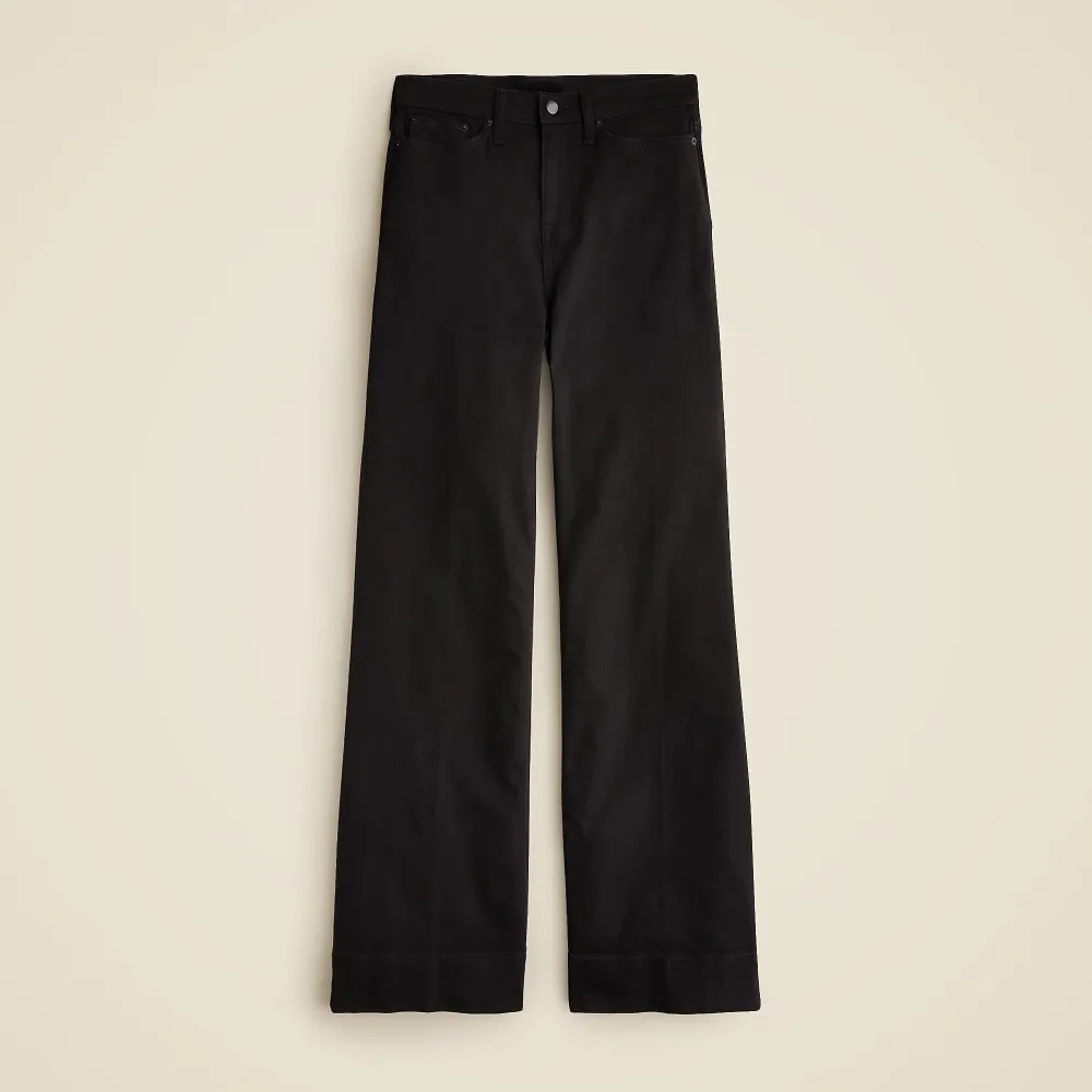 Denim semi-stretch trouser