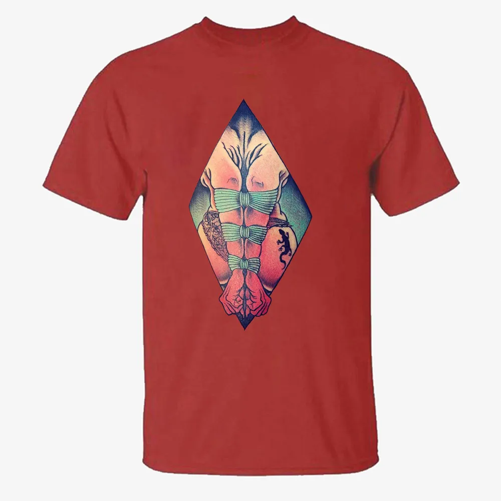 Bondage Nude Printed Men's T-shirt