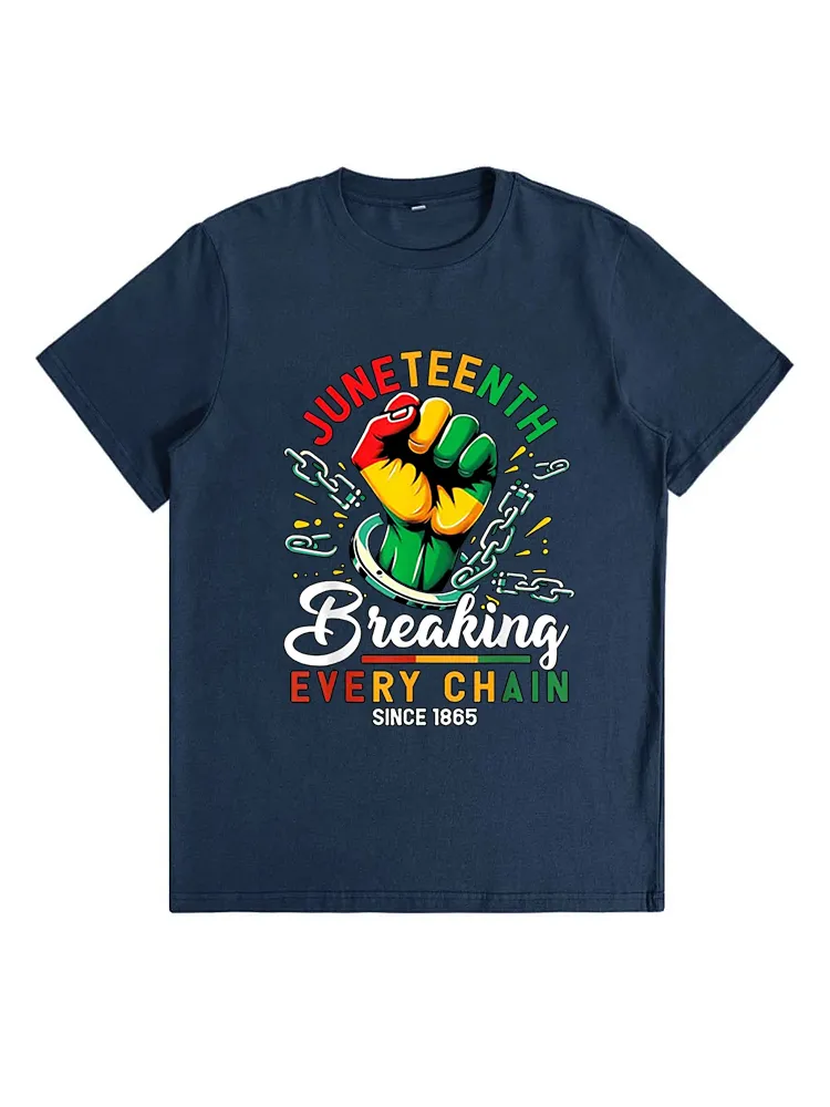 Juneteenth Breaking Every Chain Since 1865 T-Shirt