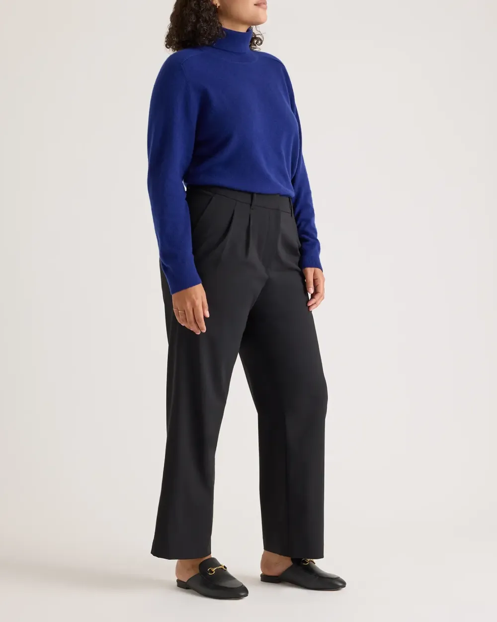 Italian Wool Pleated Trouser