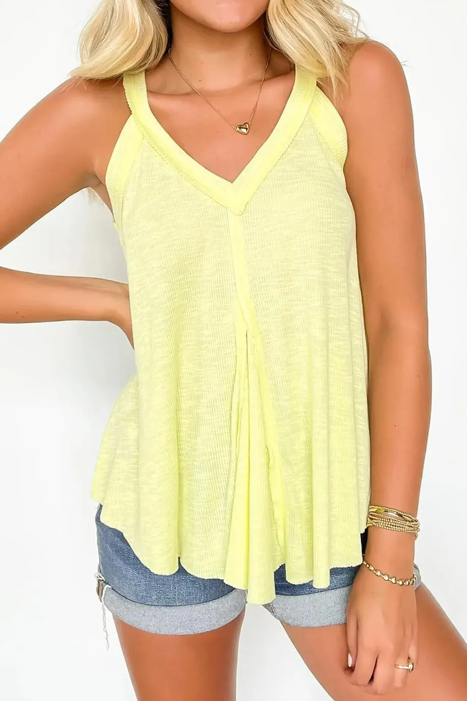 Flowy V-Neck Tank