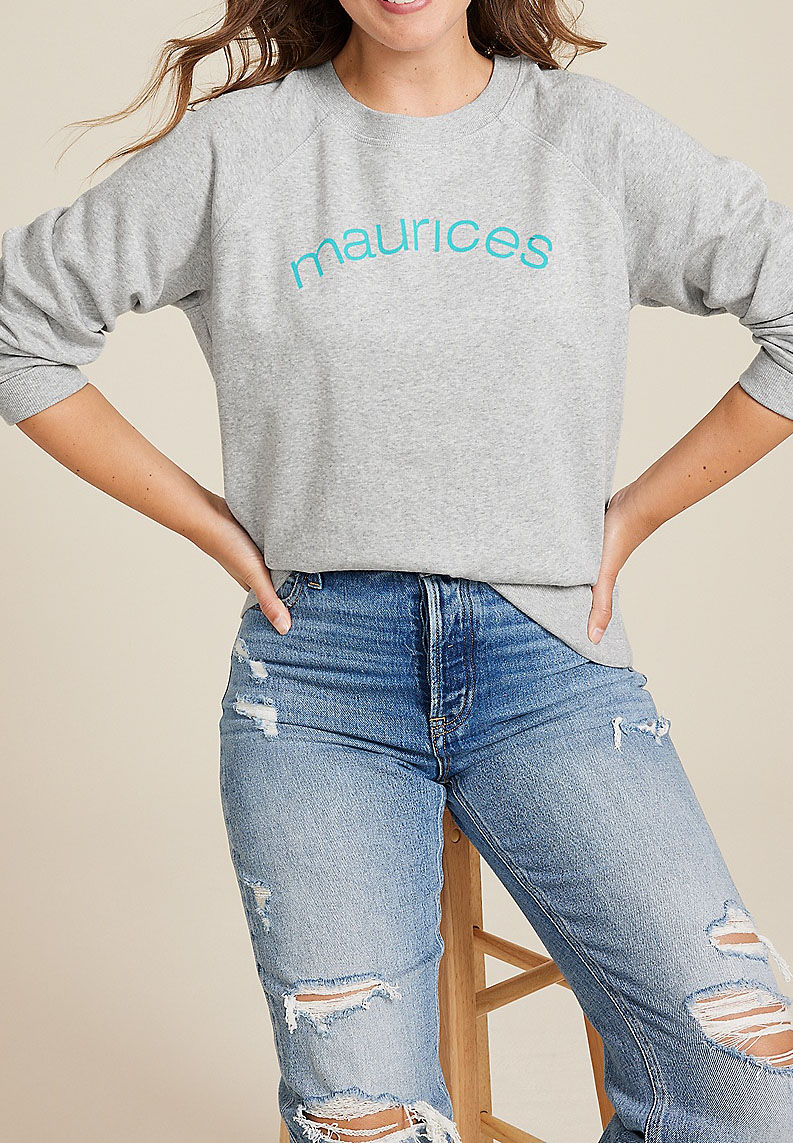 Maurices Relaxed Fit Sweatshirt