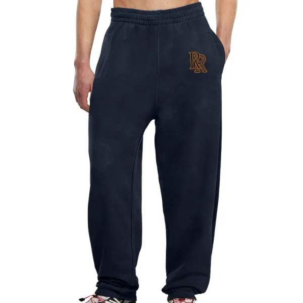 Men's Vintage Elastic Waist Outdoor Sweatpants