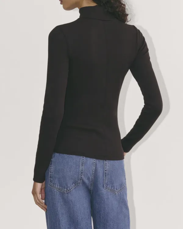 The Luxe Rib Turtleneck