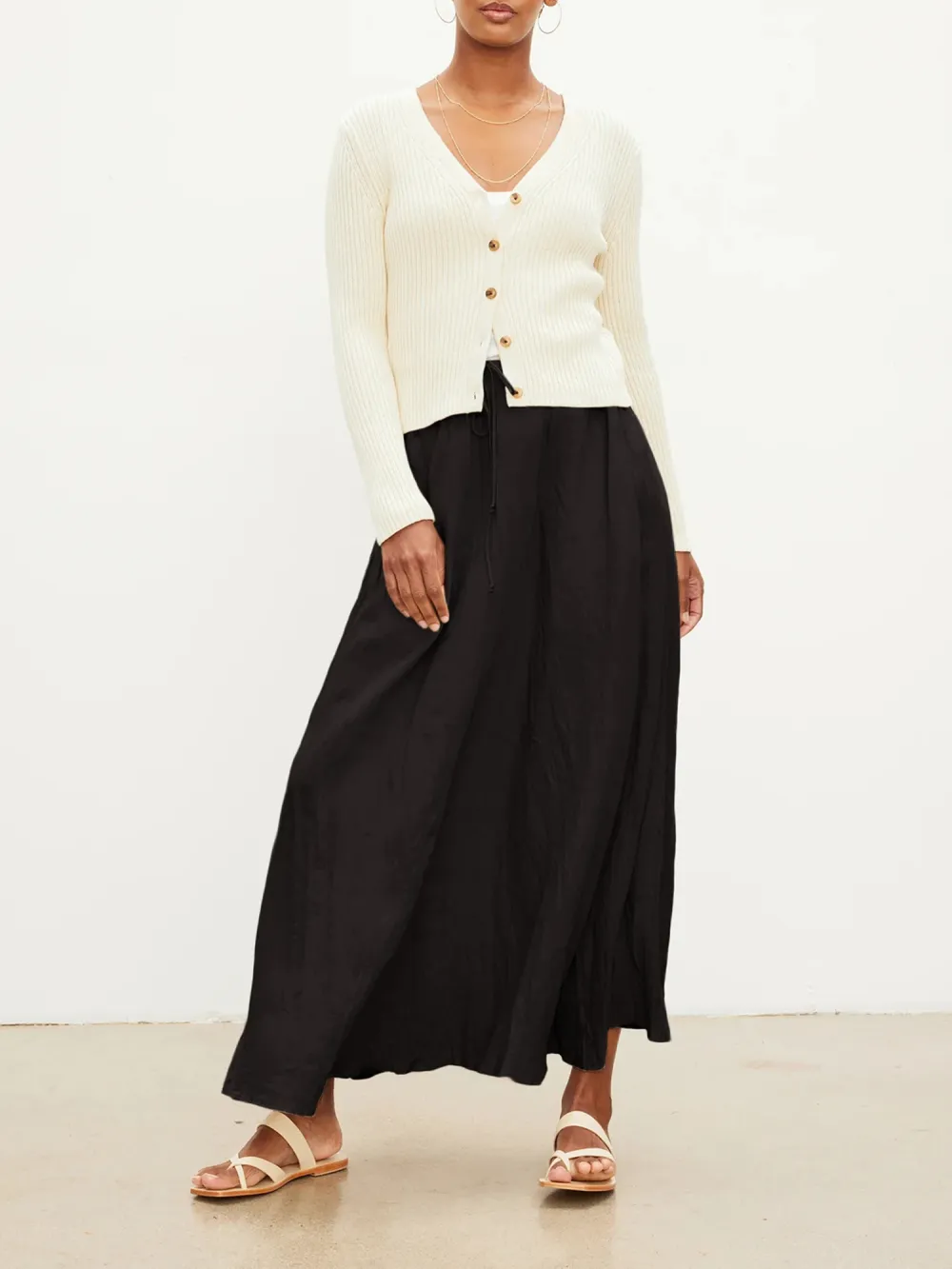 Bailey Linen Maxi Skirt