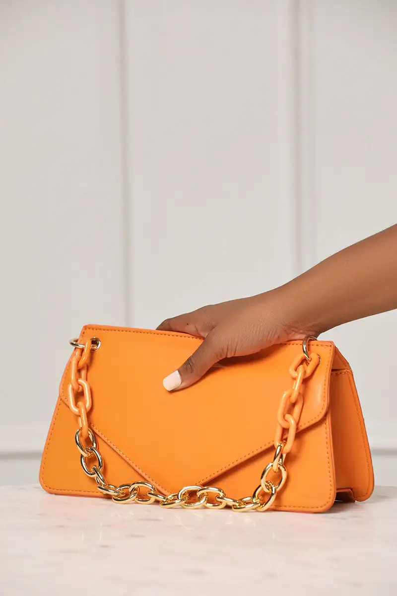 Envy Me Purse (Orange)- FINAL SALE
