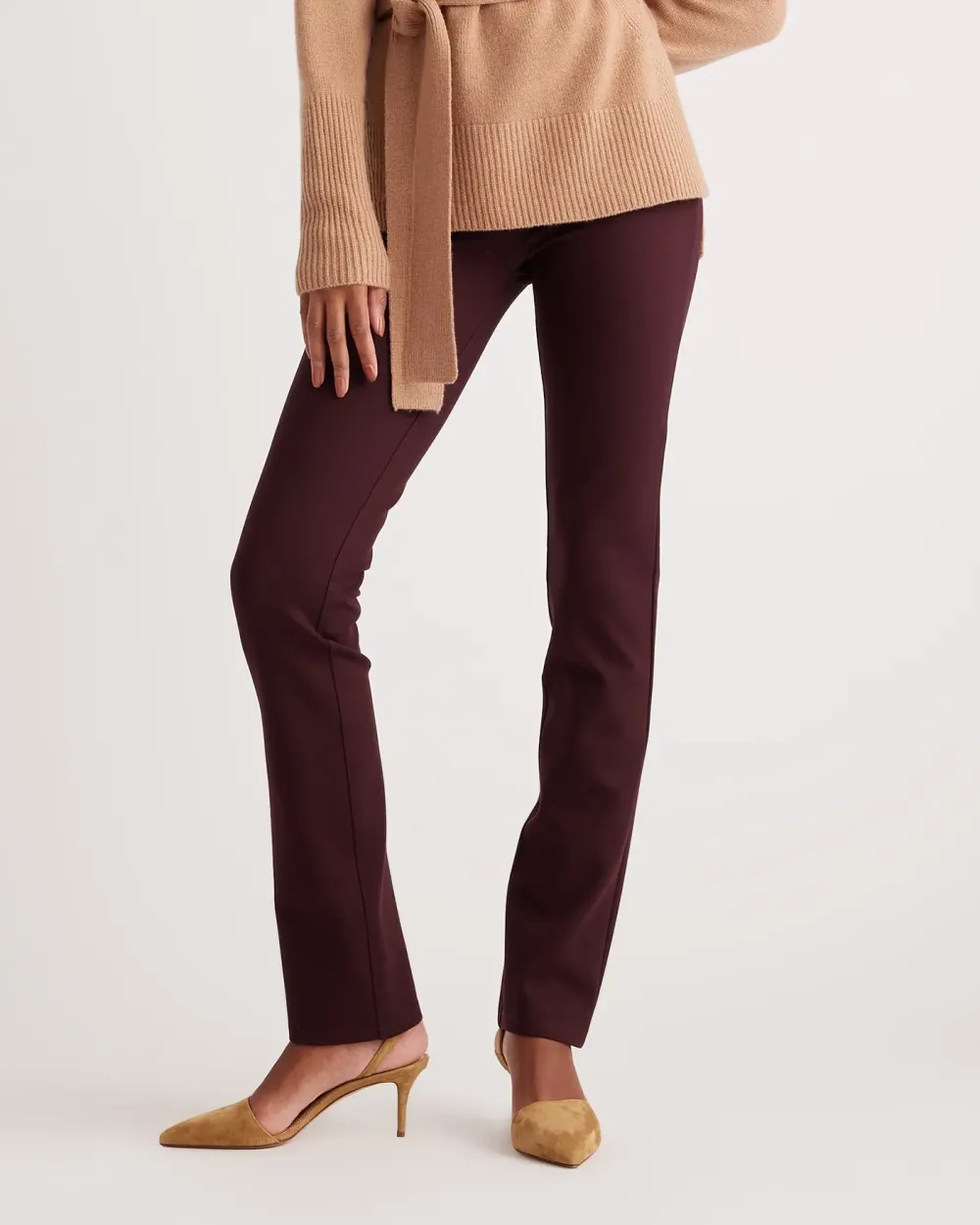 Ponte Straight Leg Pants