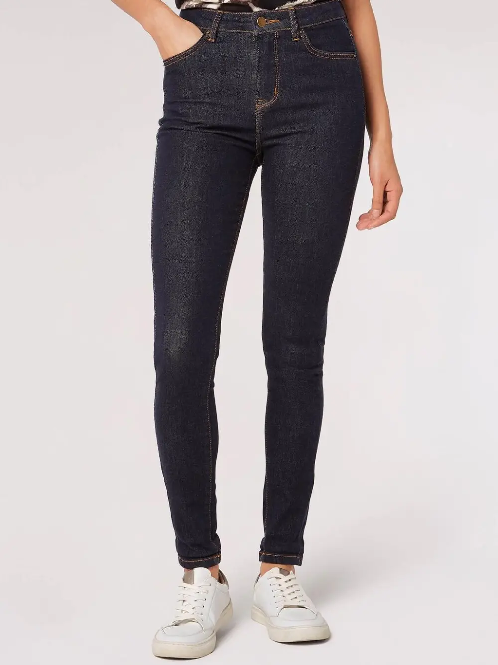 Sienna Raw Denim Skinny Jeans