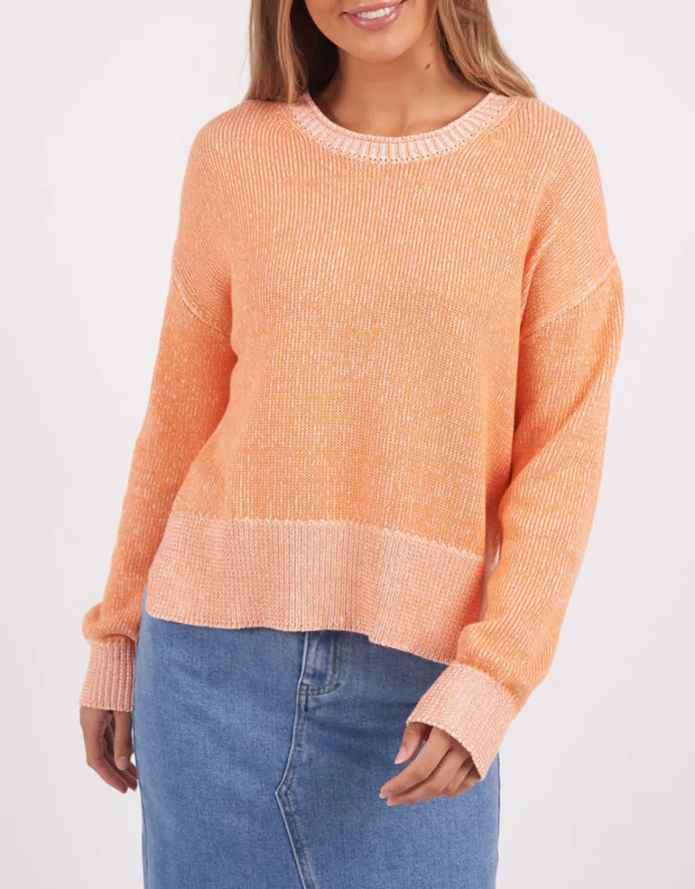 Wrenley Knit - Tangerine