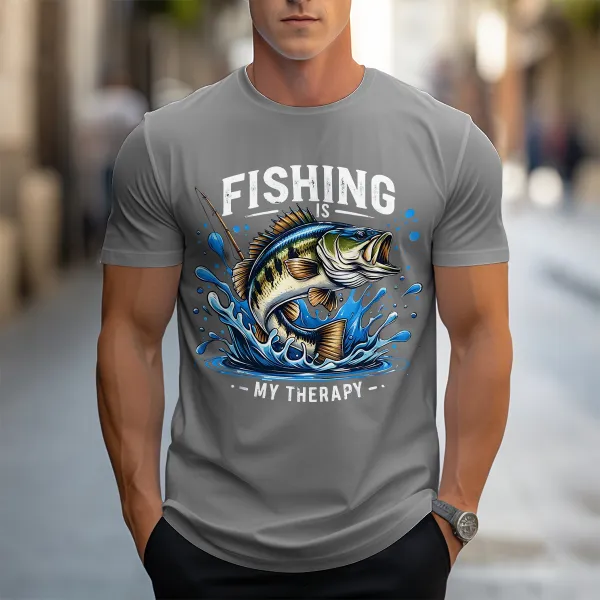 Fishing Cheaper Than Therapy T-Shirt