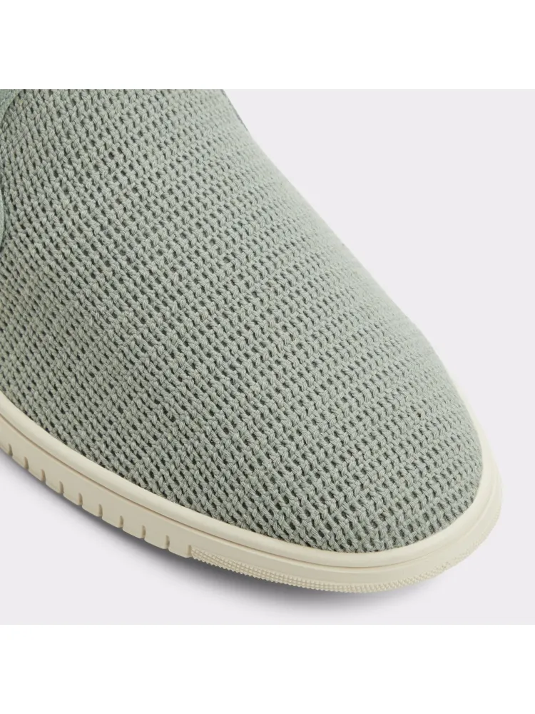 Light Green Retro Soft Textile Shoes