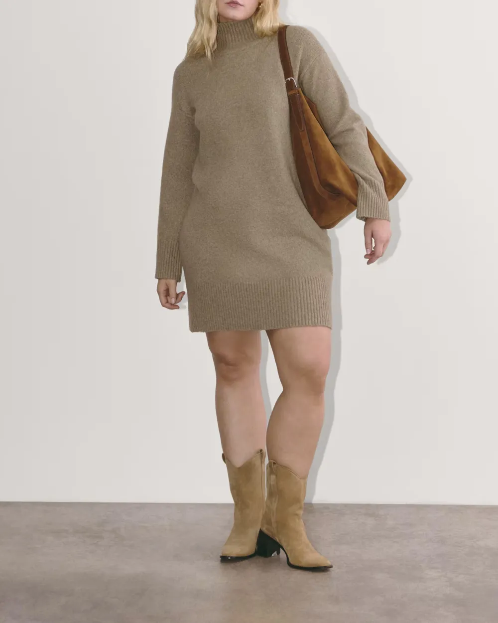 The Sweater Dress in Plush Cotton