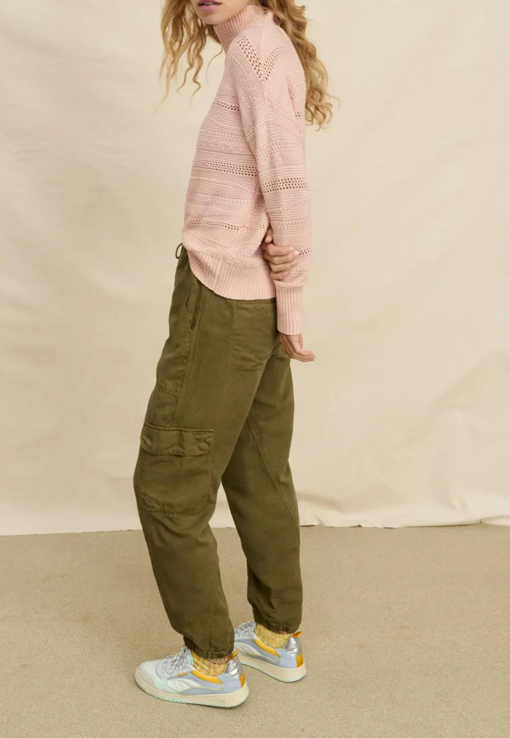 Cargo trousers
Lyocell & linen