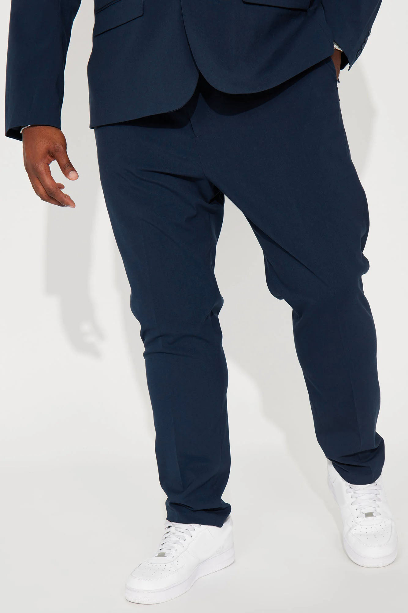 Casual Style Slim Trouser - Navy