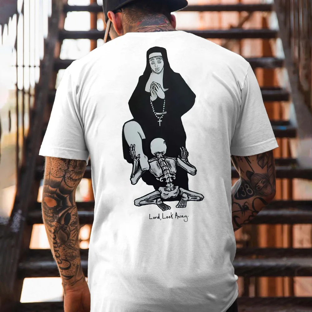 Lord, Look Away Printed Men's T-shirt