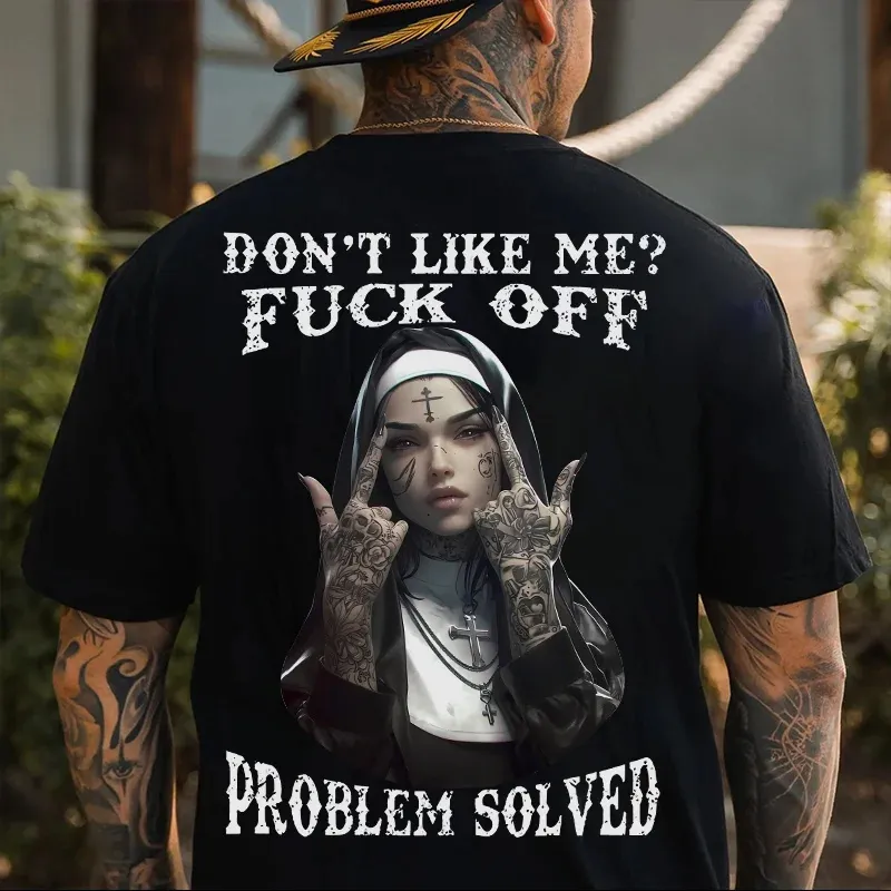 Don't Like Me? F*ck Off Printed Men's T-shirt