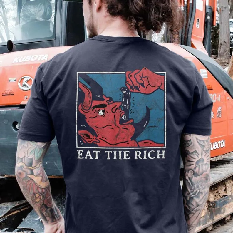 Eat The Right Printed Men's T-shirt