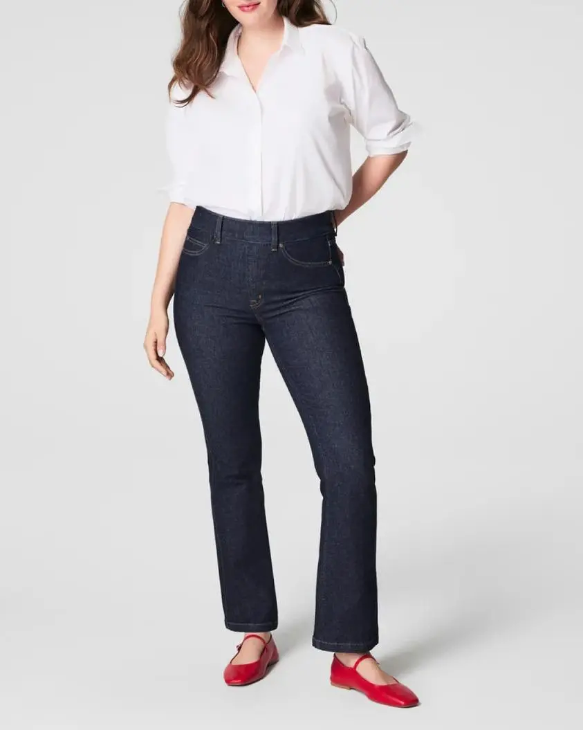 Kick Flare Jeans - Raw Indigo