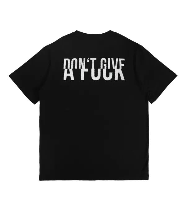 Don'T Give A Fuck Printed Men'S T-Shirt