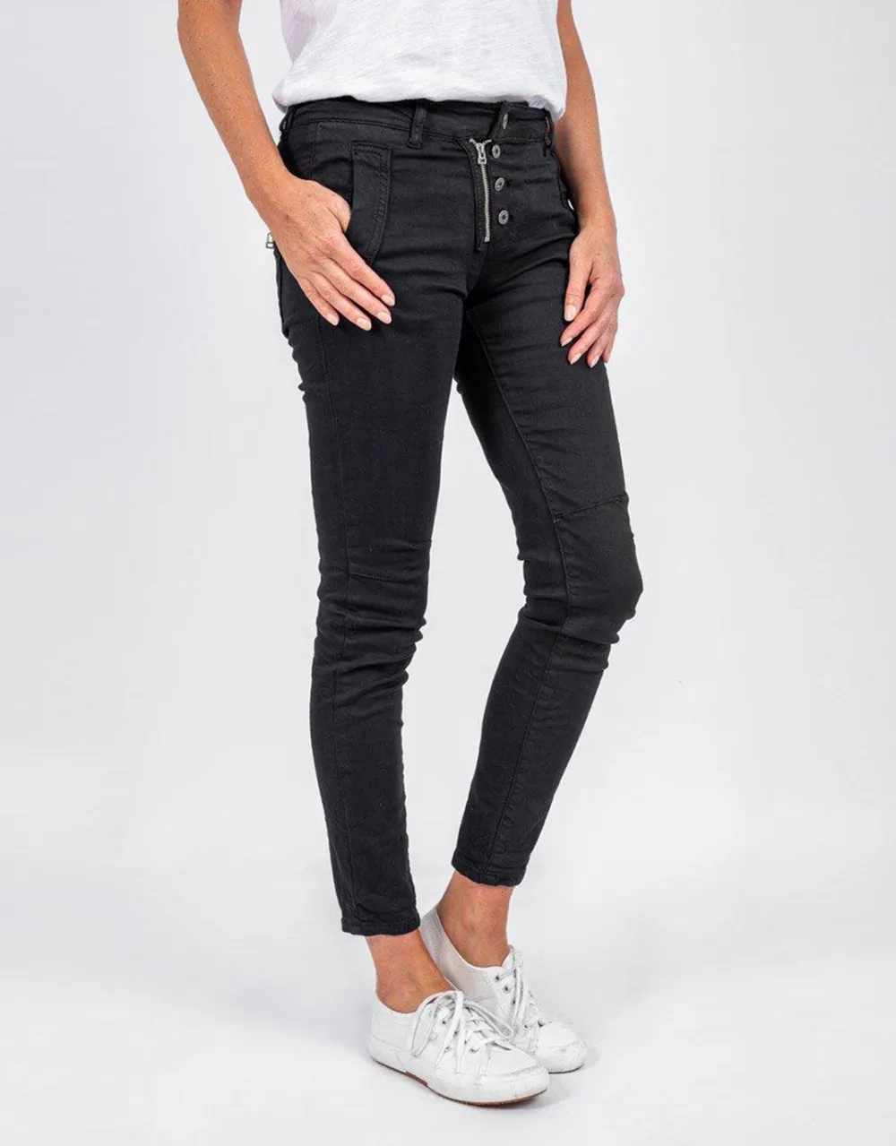 Italian Star Jeans - Black